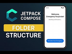 Android Kotlin Jetpack Compose Tutorial: Basic Folder Structure and First HomeScreen.kt Composeable