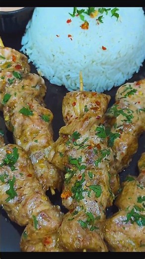 Making The Ultimate Bang Bang Chicken Skewers #Homemade #ChickenRecipe #Shorts