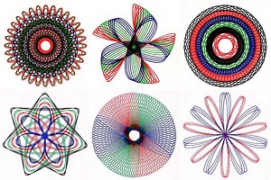 See how vintage Spirograph toys made it easy for anyone to draw amazing geometric designs (1967) - Click Americana