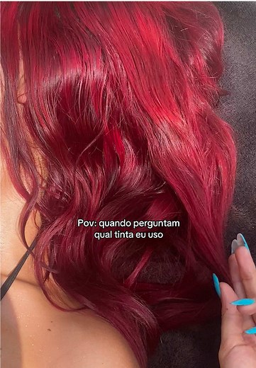 Como Conseguir o Tom de Cabelo Vermelho Cereja