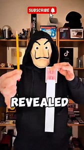 Pencil Thru Card 🪄 Trick Revealed #tricks #magic #foryou #magician #magictricks | The Mask Magic Tricks