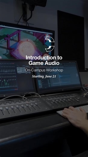 3K views | From June 21-22, learn key concepts & workflows in building audio for video games.  2 short days – on-campus in Vancouver.  Gain an understanding of game audio pipelines  Learn audio implementation & middleware tools 易 Gain game engine knowledge & how this correlates with audio  Learn from industry sound designers  June 21-22 | 9 a.m. – 4 p.m.  On-campus in Vancouver  Cost: $500 ️ Limited spots – secure yours now! | Vancouver Film School | Facebook