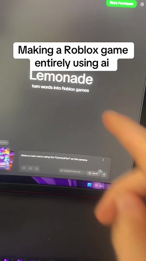 Making a Roblox game entirely using AI — step-by-step guide