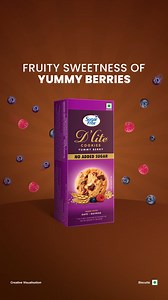 Why choose when you can flip between both! 🍪✨ Choco-chip richness or berrylicious sweetness - every flip is a bite of guilt-free indulgence. #SugarFree #SugarFreeDliteCookies #Chocochip #YummyBerry #SnackSmart #FlipToPick | SugarFree