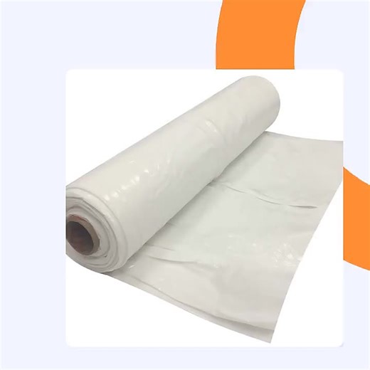 Heavy Duty Plastic Poly Sheeting 6mil Roll Poly Cover for Construction Painting Building Polythene Sheet Roll 1000 Gauge