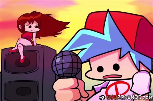 Friday Night Funkin Boyfriend vs Girlfriend Animation