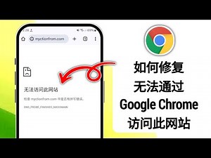 如何修复 Chrome 中“无法访问此网站”的错误 | 无法访问此网站的问题已解决