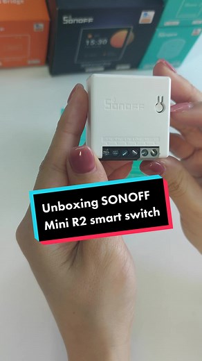 Unboxing the SONOFF Mini R2 Smart Switch