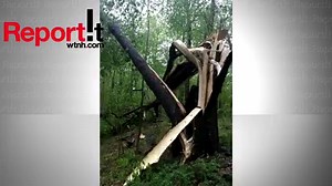 Take a look at some of the most incredible pictures from yesterday's damaging storm: | WTNH News 8