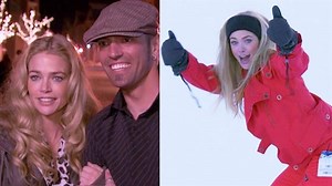 Denise Richards & Friends FLIRT With "Cute" Snowboard Instructors