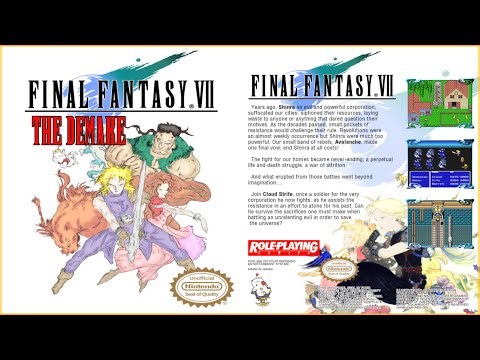 Final Fantasy VII - The Demake(NES)