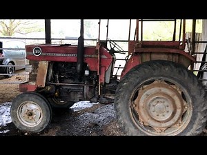 Massey Ferguson 165 engine rebuild/restoration Pt1