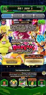 Dragon Ball Z Dokkan Battle - Multi invocation Son Goku SSJ4 (Daima) #dokkanbattle #dokkan #guez