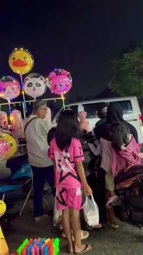 Beli gulali Dora pink dan ada balon panda pink lampu lucu