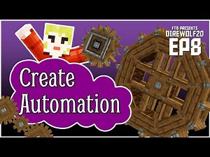 Automating Brass, Sheets and Casings in Create! EP8 Direwolf20 1.19 Lets Play