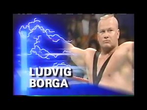 Ludvig Borga in action Wrestling Challenge Oct 10th, 1993