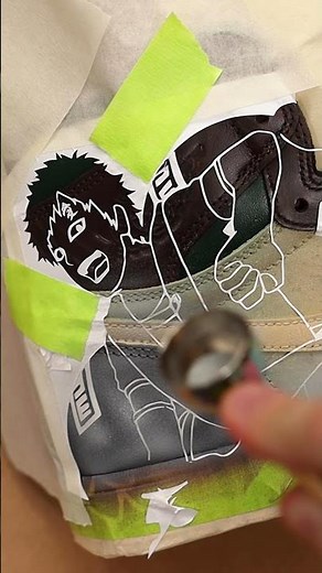 This EASIEST Way To Paint Character On Your Shoes!