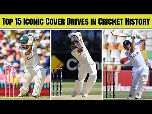 The Art of Cover Drive | Top 15 Iconic Shots in Cricket History