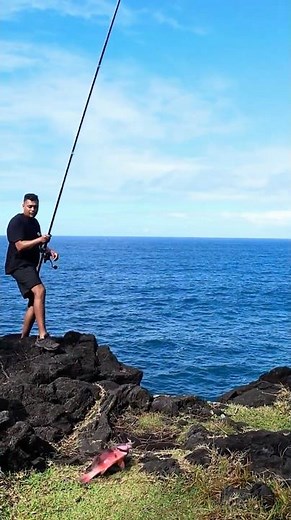 Voilà avec quoi je pêche ce poisson ￼