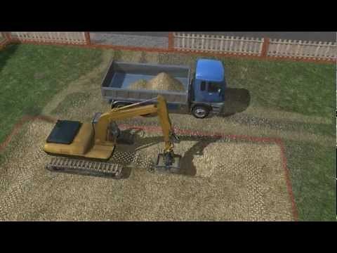 Bagger-Simulator 2011 HD-Trailer