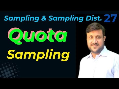 Quota Sampling | Advantages and Disadvantages | How Use Quota Sampling.
