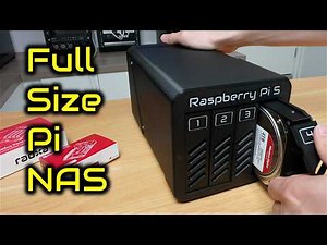 I Built a 4-Bay NAS with a Raspberry Pi 5 - Swappable Drives & RAID 5