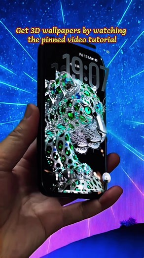 Stunning 3D Animated Wallpaper for iOS 26