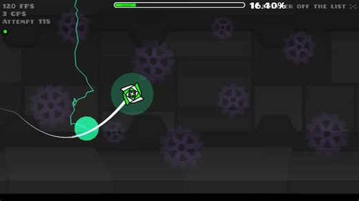 i fluked the bullshit minicube jump :D || [30th extreme!!!] Balengu vortex 100% 15630 attempts (most are from when auditory breaker was my hardest), my second favourite nc extreme so far, gameplay is really satisfying to pull off and it gets really consistent. - Clipped Geometry Dash with Medal.tv