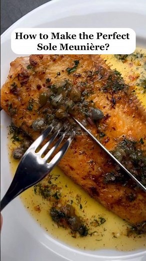 How to Make the Perfect Sole Meuniere 🐟🍋