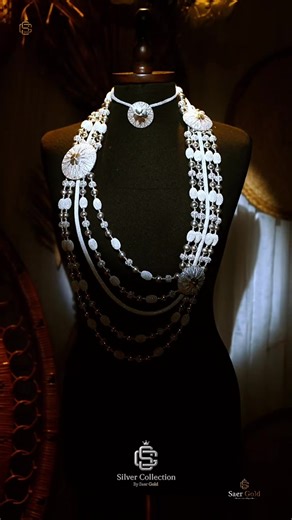 Diouma Model: Discover the Silver Collection by Saer Gold