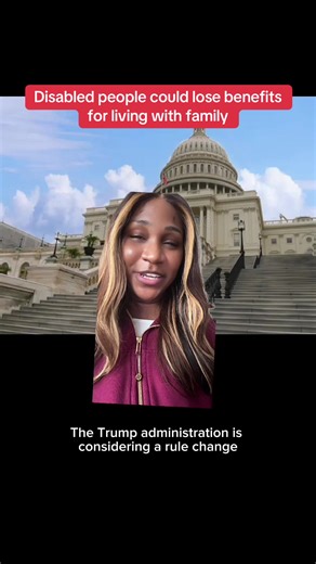 Some disabled Americans could lose SSI benefits simply because they live with family instead of being houseless! This rule change is still under review, but people deserve to know it’s happening 🫠 #disabilitytiktok #SSI #disability #chronicillness #politics