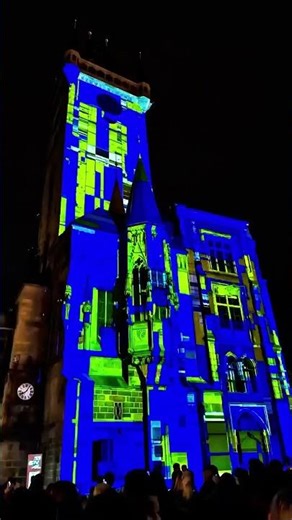 Building projection mapping show！