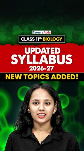 CBSE Class 11th Biology Latest Syllabus 📚 New Topics Added!! #shorts