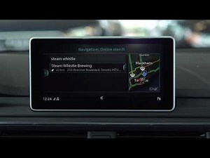 Audi Connect - Online Search Features | Audi Canada