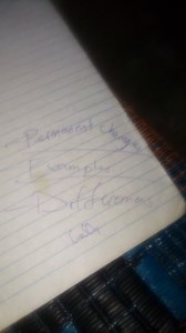 QuestionGive examples of permanent changes. State the differen... | Filo