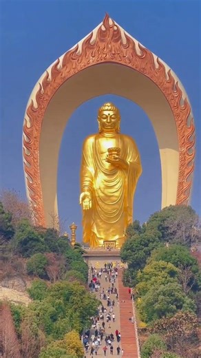 The Super Buddha in Jiujiang, Jiangxi.