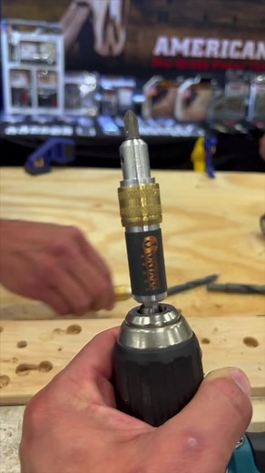 Multi Functional Drill Bit! #construction #ToolsofTheTrade #innovation #drillbit #tradeshow