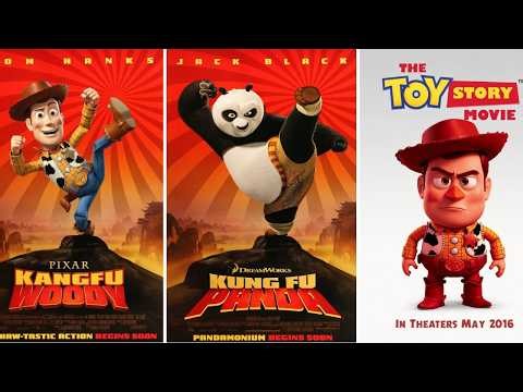 Toy Story Parody of Famous Animated Movie Posters #2