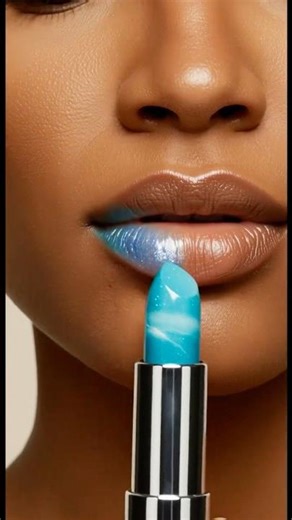 Cosmic Uranus Lips | Futuristic Lip Makeup