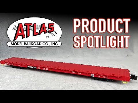 O Scale Flatcar Atlas Trainman Product Spotlight
