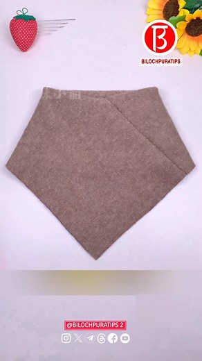 55K views · 6.2K reactions | Turn an old sweater into a scarf Part 958 Follow My Page Instagram : @bilochpuratips2diystiching Follow My Page Instagram : @bilochpuratips2diystiching . . . . . . #bilochpuratips2diystichingb #bilochpuratips2diy #bilochpuratips #sewing #Needlework #rihanshahidkhan #reels . | Bilochpuratips 2 Diy Stiching | Facebook