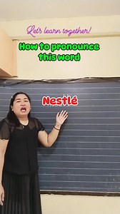 23K views · 257 reactions | How to pronounce Nestlé/nestle #pronunciation #reading #education | Teacher Anne | Facebook