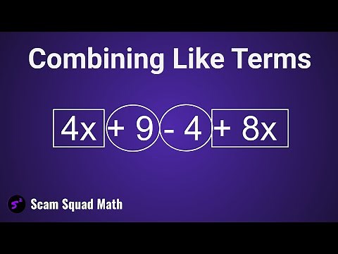 Combining Like Terms