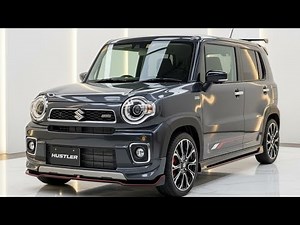 ついに登場！スズキ ハスラー カスタム 2026年モデル｜驚きの燃費性能を体験
