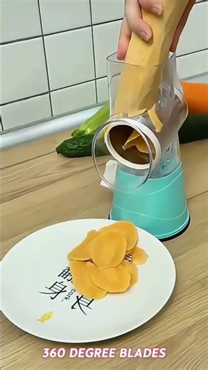 Manual Vegetable Cutter & Cheese Grater Kitchen Tool