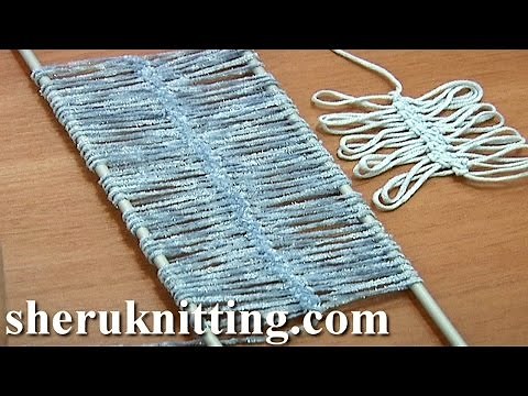 Hairpin Lace Strip Crochet Tutorial 3 How to Work Basic Strip