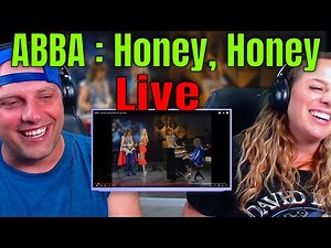 reaction to ABBA : Honey, Honey (HQ 4K Upscale) The Wolf Hunterz Reactions