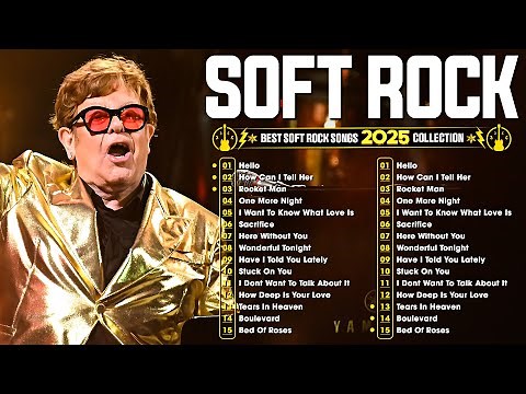 Soft Rock Love Songs 70s 80s 90s | Elton John, Lionel Richie, Michael Bolton, Bee Gees, Phil Collins