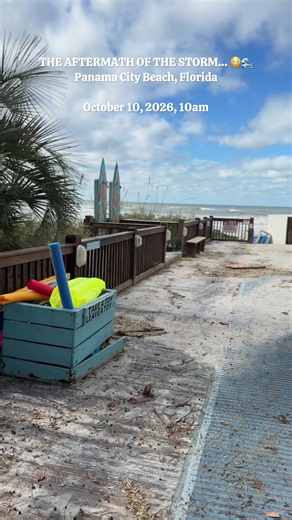 Panama City Beach After Hurricane Isaias — October 10 Beach Walk