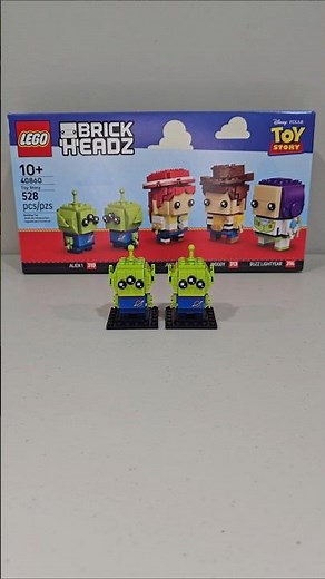 NEW Lego Toy Story set 40860 Brickheadz Alien builds Review! #brickheadz #lego #toystory #legoreview